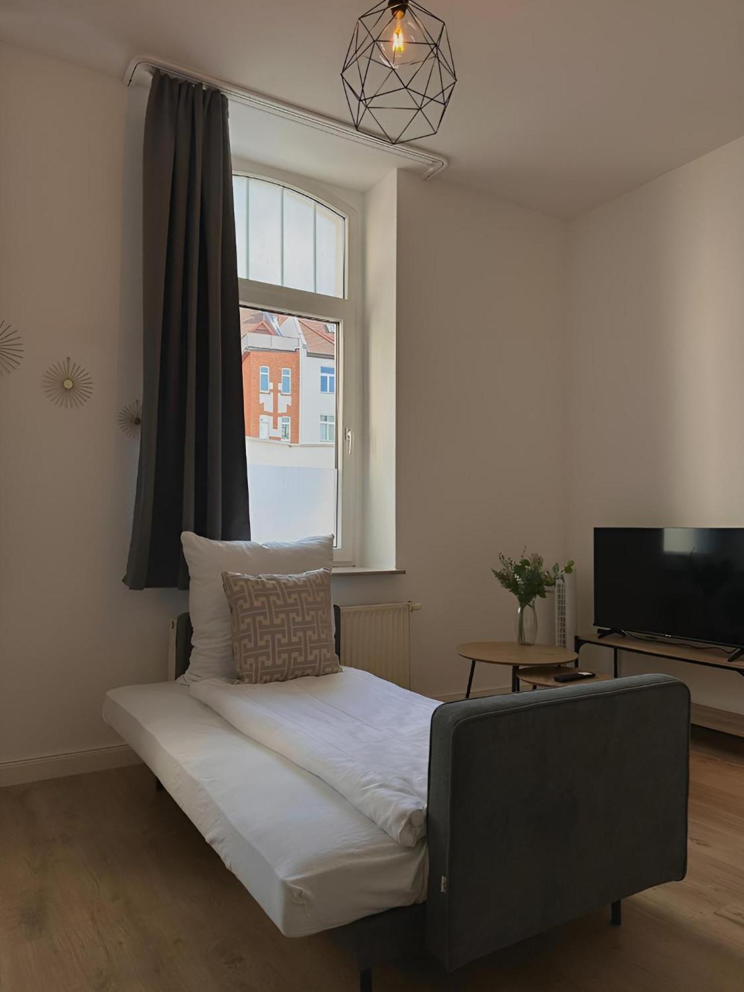 ארפורט Raha Apartments - Modernes Studio-Apartment - Hbf - Gratis Parkplatz מראה חיצוני תמונה